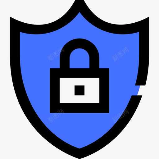 安全网页设计161蓝色svg_新图网 https://ixintu.com 安全 网页设计 蓝色