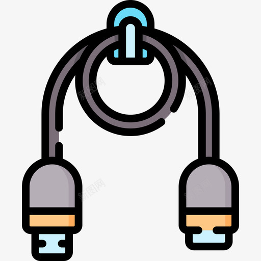 Hdmi64计算机线性彩色svg_新图网 https://ixintu.com Hdmi 计算机 线性 彩色