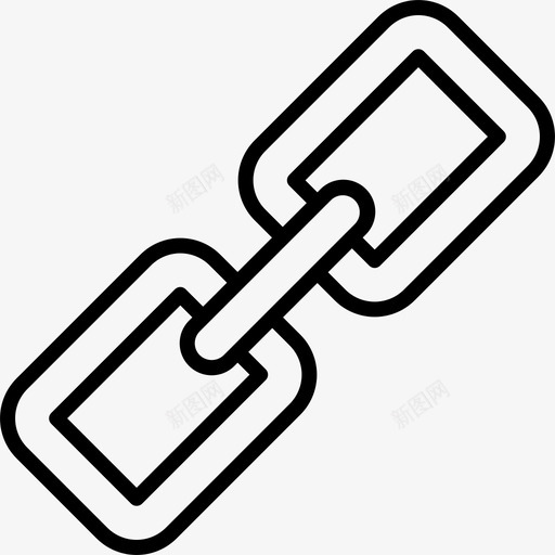 链接在线营销40线性svg_新图网 https://ixintu.com 链接 在线 营销 线性