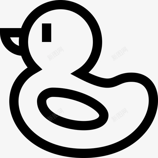 橡胶鸭婴儿136直线型svg_新图网 https://ixintu.com 橡胶 婴儿 直线 线型