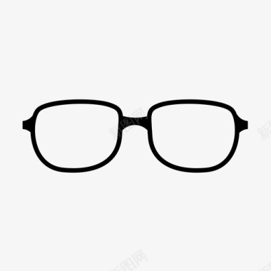 处方眼镜检查眼睛图标