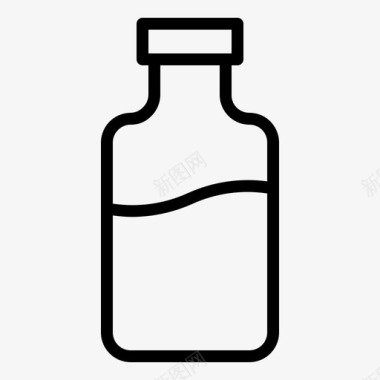 瓶子仪器化学图标