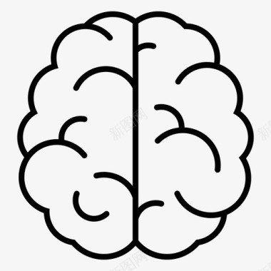 大脑身体头部图标