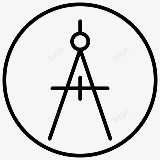 几何罗盘几何指南针文具项目线圆svg_新图网 https://ixintu.com 几何 罗盘 指南针 文具 项目 线圆