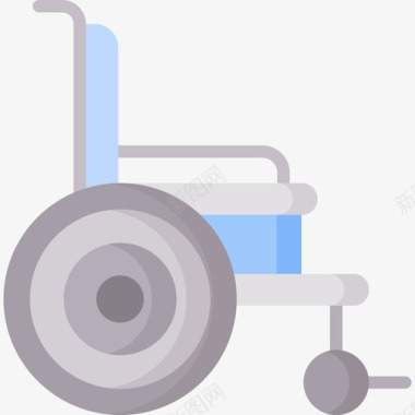 轮椅残疾人援助14平板图标