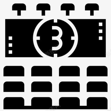 电影院电影院113字形图标