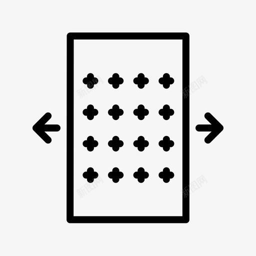 弹性织物特征11线性svg_新图网 https://ixintu.com 弹性 织物 特征 线性