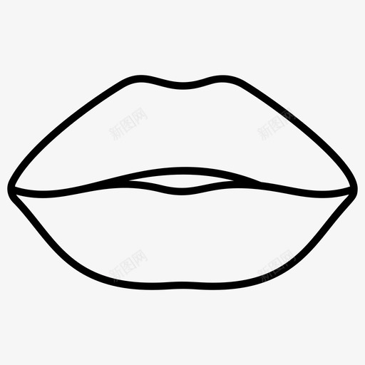 接吻唇系列性感嘴唇系列svg_新图网 https://ixintu.com 系列 性感 嘴唇 接吻