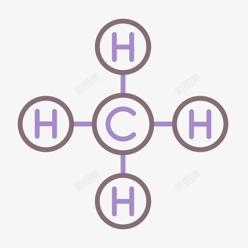 甲烷回收中心线性颜色svg_新图网 https://ixintu.com 甲烷 回收 中心 线性 颜色