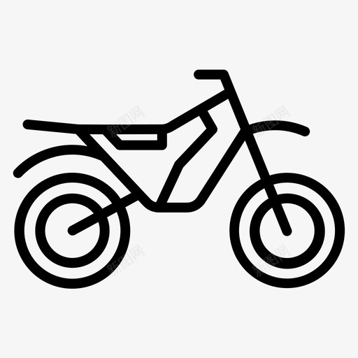 摩托车越野车运动装备33直线型svg_新图网 https://ixintu.com 摩托车 越野车 运动 运动装 装备 直线 线型