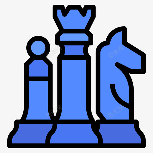 象棋公司1线颜色svg_新图网 https://ixintu.com 象棋 公司 颜色