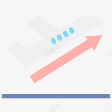 起飞3号航空公司平飞图标