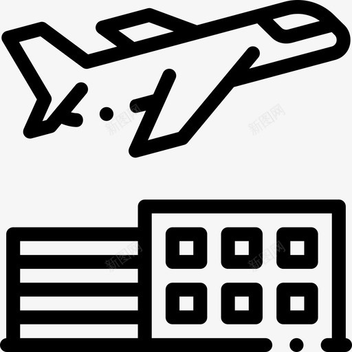 起飞154机场直线svg_新图网 https://ixintu.com 起飞 机场 直线