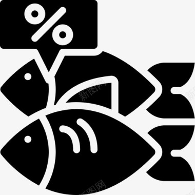 鱼超市71填充图标