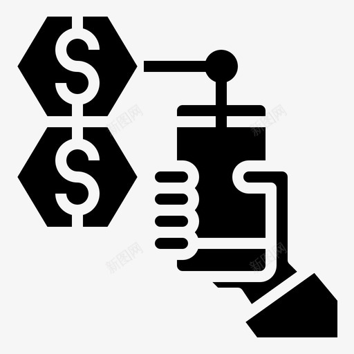 在线支付在线货币服务7填充svg_新图网 https://ixintu.com 在线支付 在线 货币 服务 填充