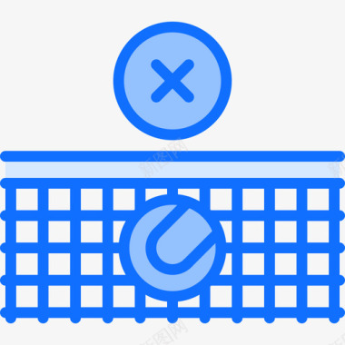 出局网球11蓝色图标