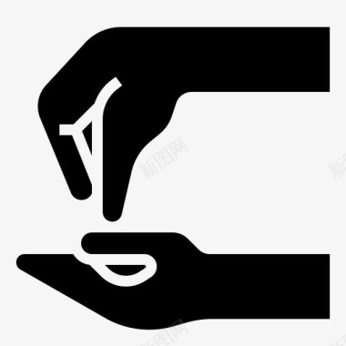 洗手洗手9字形图标