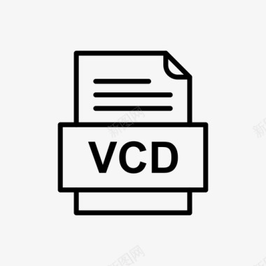 vcd文件文件图标文件类型格式图标