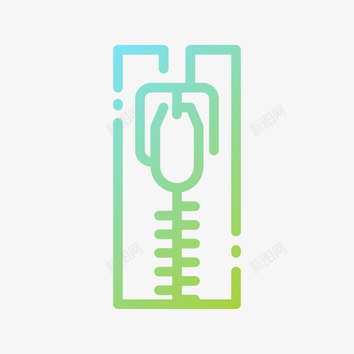 拉链面料特征10渐变svg_新图网 https://ixintu.com 拉链 渐变 特征 面料 面料图标