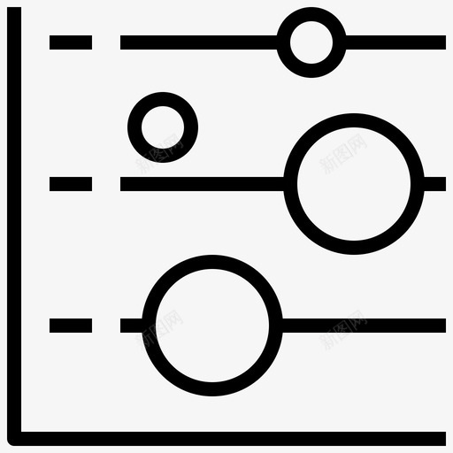 气泡图信息图10线性svg_新图网 https://ixintu.com 气泡 信息 线性