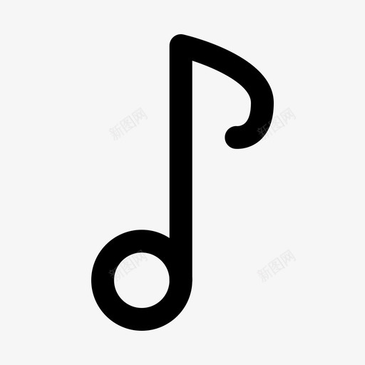 音符古典音乐声音svg_新图网 https://ixintu.com 音符 古典音乐 声音 格拉 达克