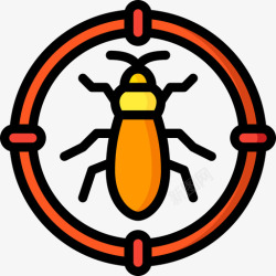 防治虫害虫害虫防治2线形颜色高清图片