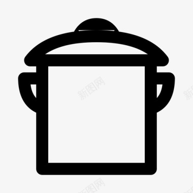 烹饪锅火锅厨房图标