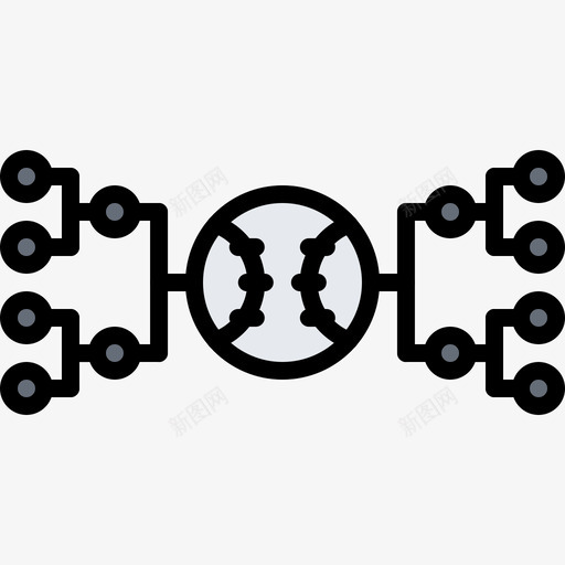 锦标赛棒球53彩色svg_新图网 https://ixintu.com 锦标赛 棒球 彩色