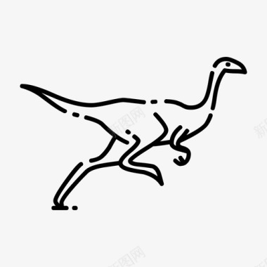 金雀动物恐龙图标