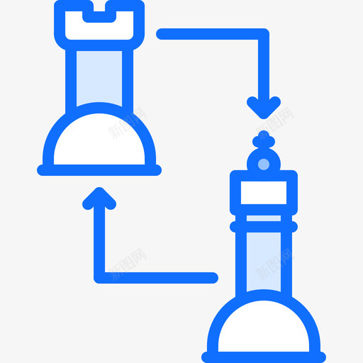 棋子国际象棋11蓝色svg_新图网 https://ixintu.com 国际象棋 棋子 蓝色 西洋棋