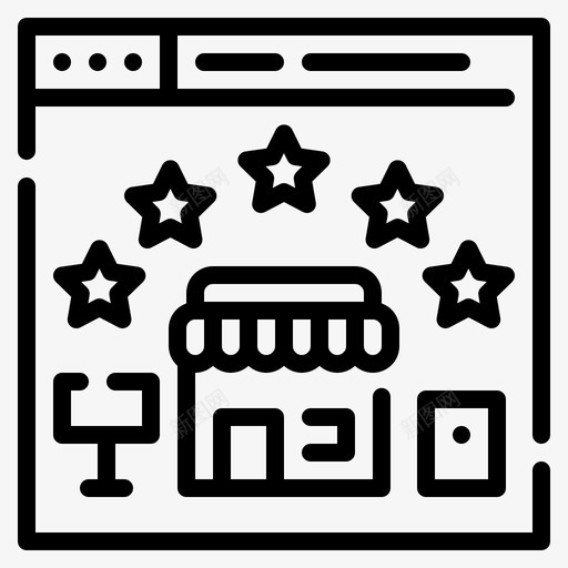 评级网上购物98线性svg_新图网 https://ixintu.com 评级 网上购物 线性