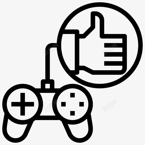 Gamepad运动112线性svg_新图网 https://ixintu.com Gamepad 运动 线性