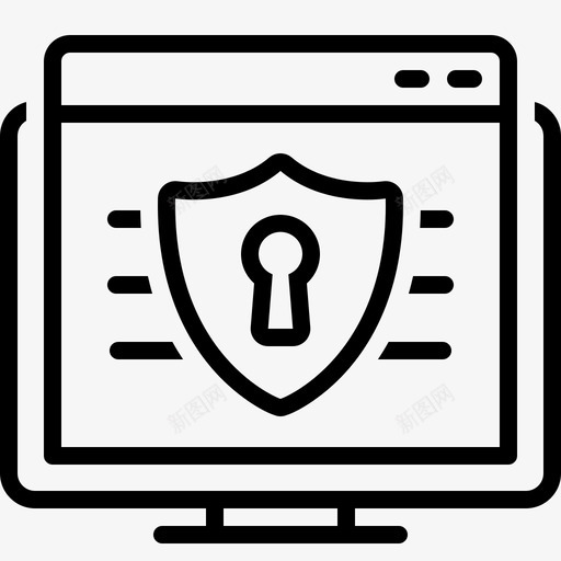 网络安全保险密码svg_新图网 https://ixintu.com 网络安全 保险 密码 隐私 屏蔽