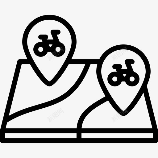 位置自行车38直线svg_新图网 https://ixintu.com 位置 自行车 直线