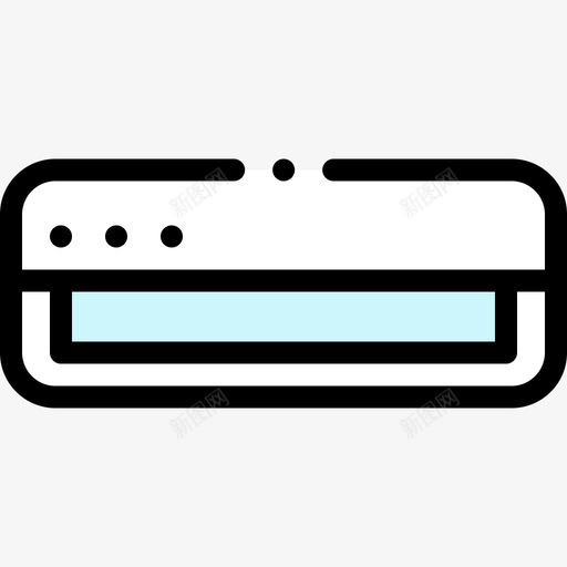 空调smarthome27线性颜色svg_新图网 https://ixintu.com 空调 smarthome 线性 颜色