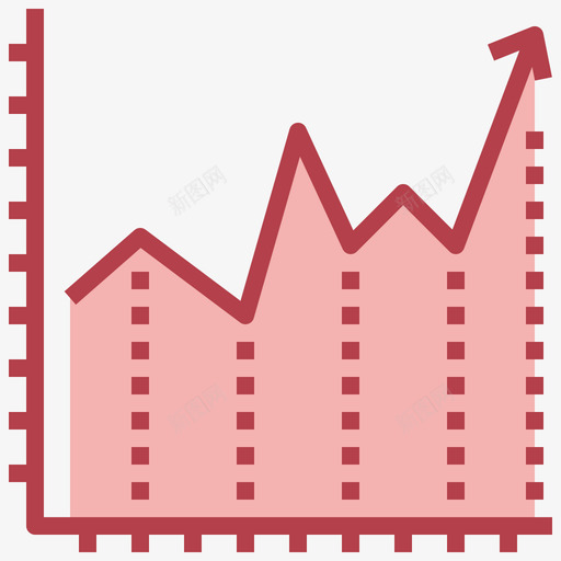 分析图表和图表6红色svg_新图网 https://ixintu.com 图表 分析 红色