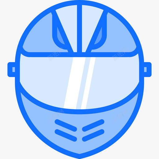 头盔摩托车运动16蓝色svg_新图网 https://ixintu.com 头盔 摩托车 运动 蓝色
