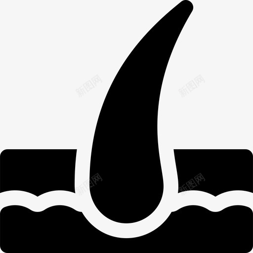 头发人体12填充svg_新图网 https://ixintu.com 头发 人体 填充