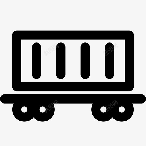 集装箱仓库5线性svg_新图网 https://ixintu.com 集装箱 仓库 线性