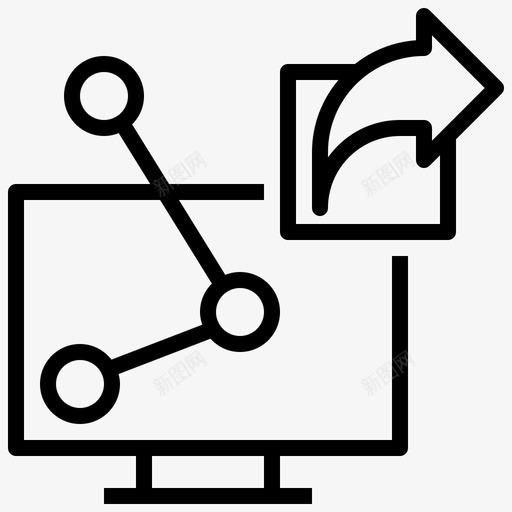 互联网基础和通用4线性svg_新图网 https://ixintu.com 互联网 基础 通用 线性