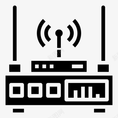 路由器智能技术24填充图标