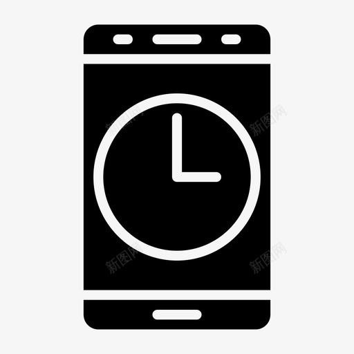 时钟电话持续时间长度svg_新图网 https://ixintu.com 时钟 电话 持续时间 长度 时间 等待 营销 技术 标志 标志符 符号