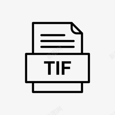 tif文件文件图标文件类型格式图标
