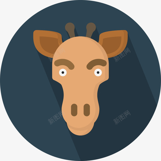 giraffesvg_新图网 https://ixintu.com giraffe