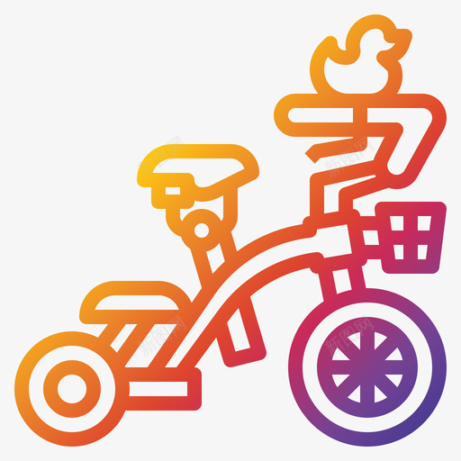三轮车儿童玩具坡度svg_新图网 https://ixintu.com 三轮车 儿童玩具 坡度