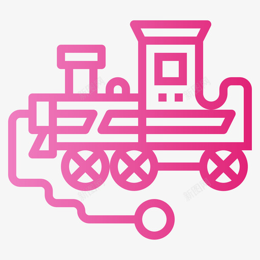 火车玩具玩具27梯度svg_新图网 https://ixintu.com 玩具 火车 梯度