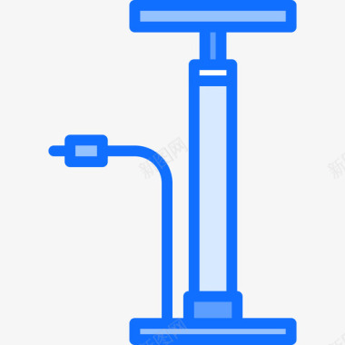 泵39号自行车蓝色图标