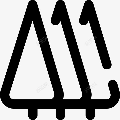 森林圣诞299轮廓svg_新图网 https://ixintu.com 森林 圣诞 轮廓