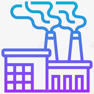 工业空气污染7梯度图标