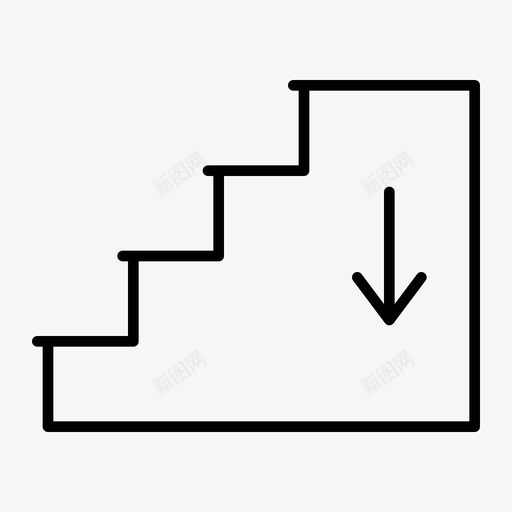 下楼梯建筑舞台svg_新图网 https://ixintu.com 下楼梯 建筑 舞台 楼梯 办公室 工作